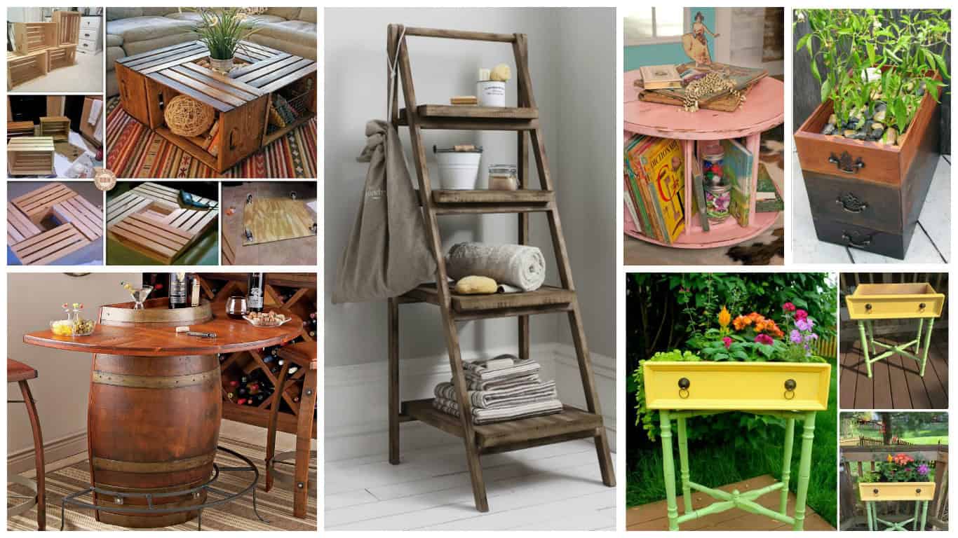 19 Unexpected Ways To Repurpose Your Old Unused Furniture
