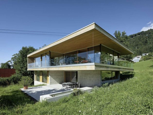 House D by Dietrich | Untertrifaller Architekten in Bregenz, Austria