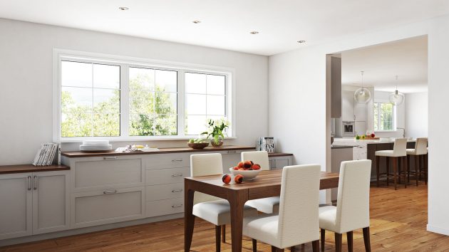 Chic and Relaxed Kitchen Interior design