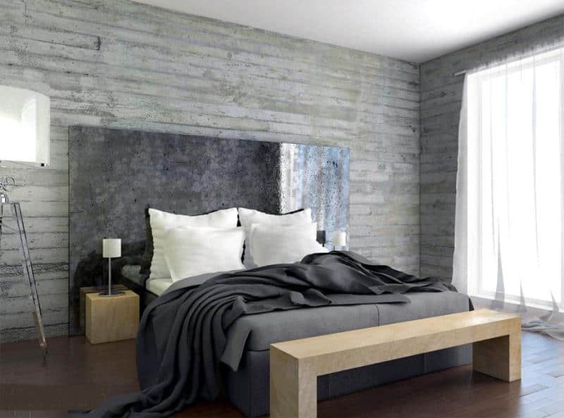 19 Marvelous Bedrooms With Concrete Wall That Are Worth Seeing 19 Marvelous Bedrooms With Concrete Wall That Are Worth Seeing