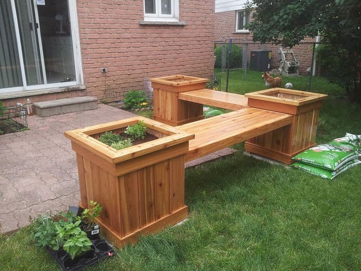 18 Delightful Planter Bench Designs That Are Worth Seeing 18 Delightful Planter Bench Designs That Are Worth Seeing