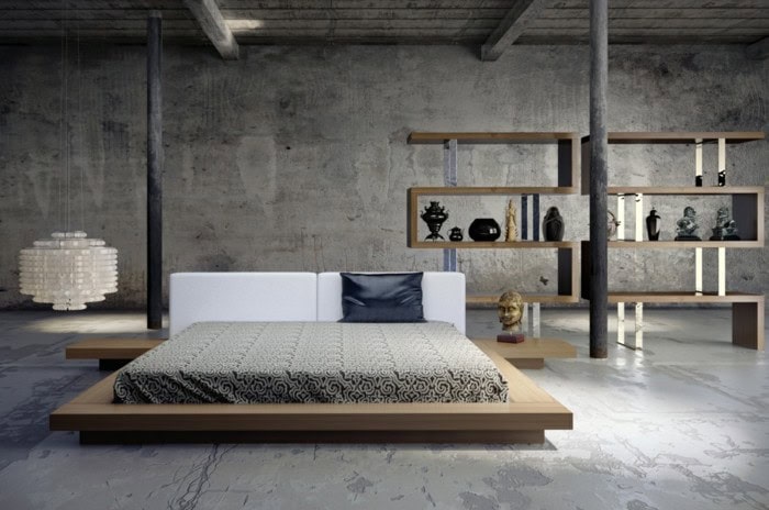 19 Marvelous Bedrooms With Concrete Wall That Are Worth Seeing 19 Marvelous Bedrooms With Concrete Wall That Are Worth Seeing