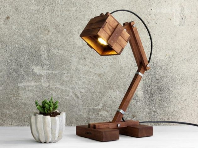 19 Tempting Wooden Lamp Designs That, Wood Table Lamp Ideas
