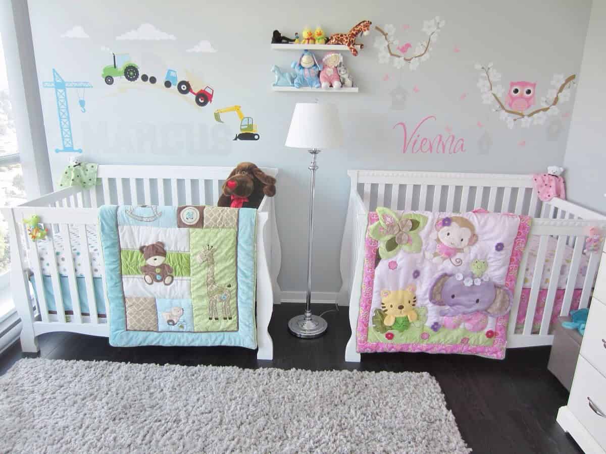 19 Interesting Ways To Decorate Stunning Nursery For Twins 19 Interesting Ways To Decorate Stunning Nursery For Twins