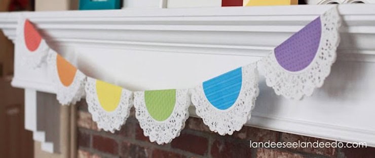 Easy Doily Garland Easy Doily Garland