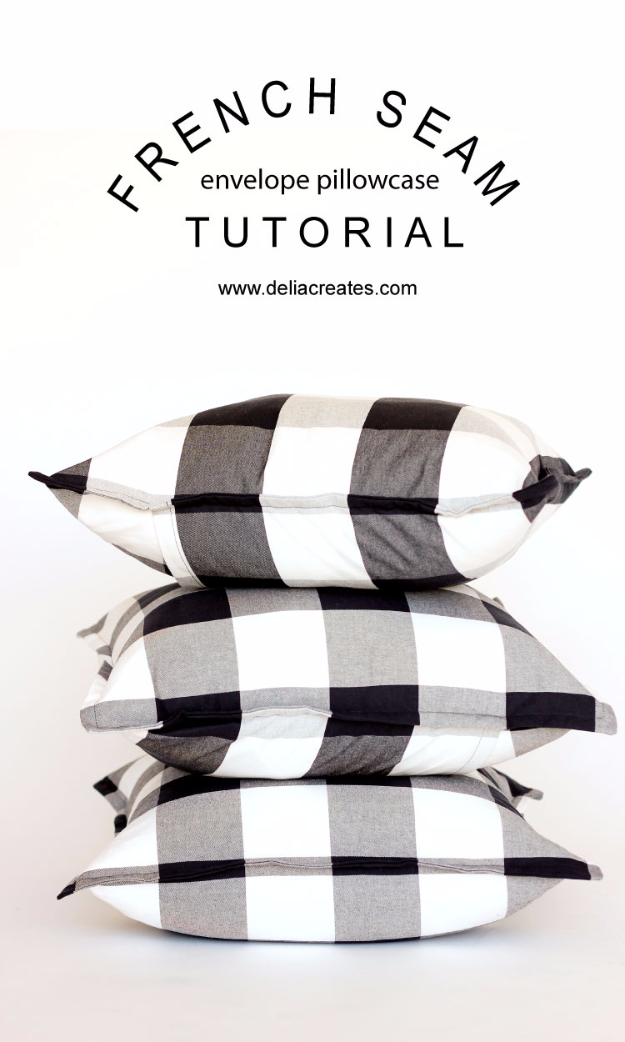 15 Charming DIY Pillowcases Your Bedroom Patiently Awaits