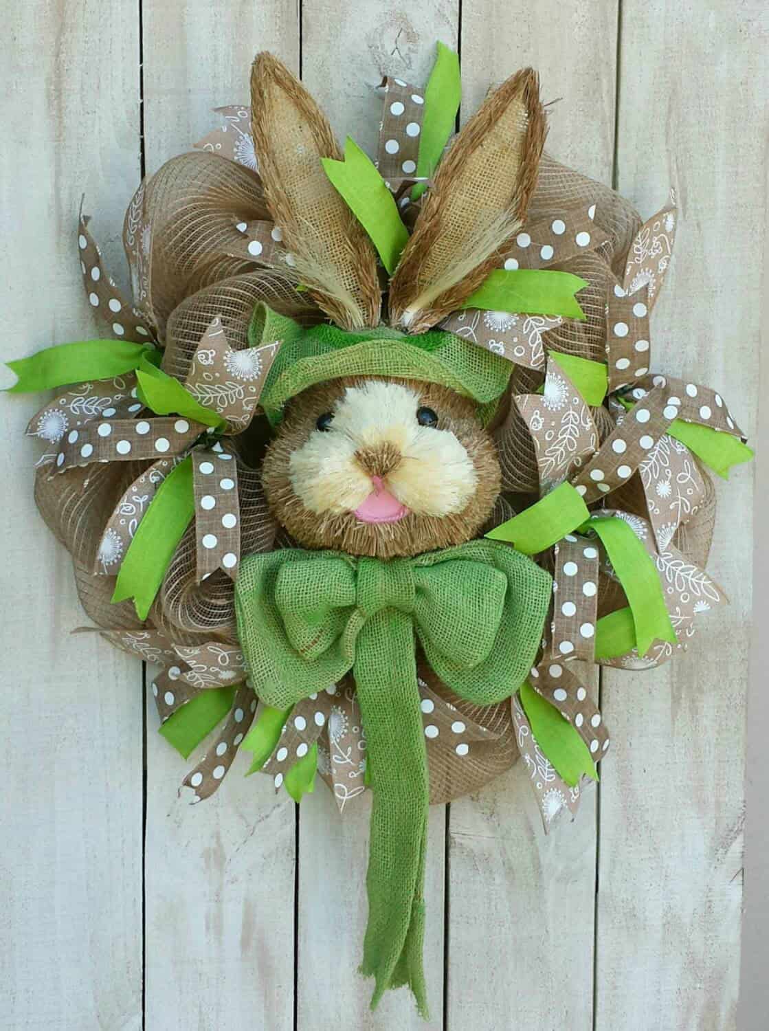 15 Charming Handmade Easter Wreath Designs For The Holiday