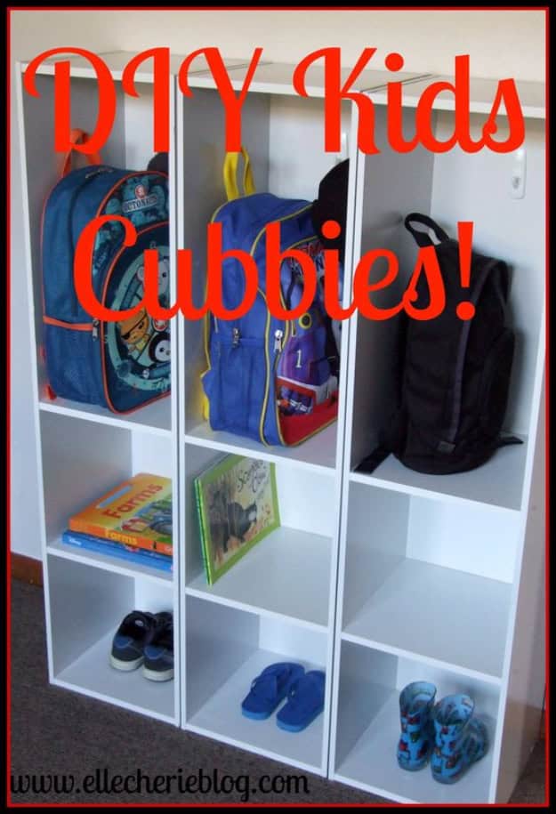 15 Creative DIY Organizing Ideas For Your Kids' Room