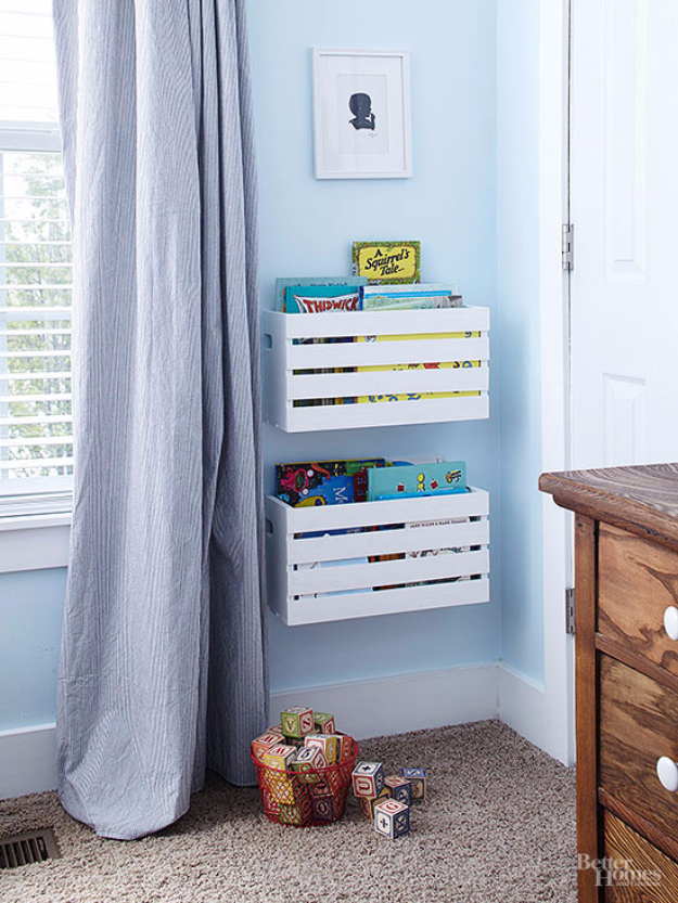 15 Creative DIY Organizing Ideas For Your Kids' Room