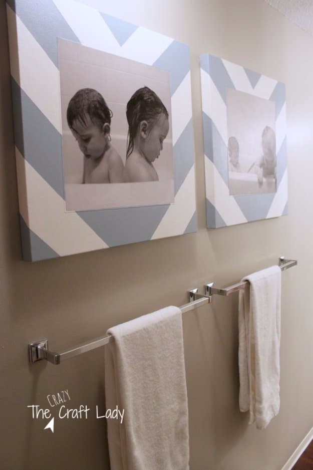 15 Pretty Awesome DIY Ideas For Your Bathroom's Decor