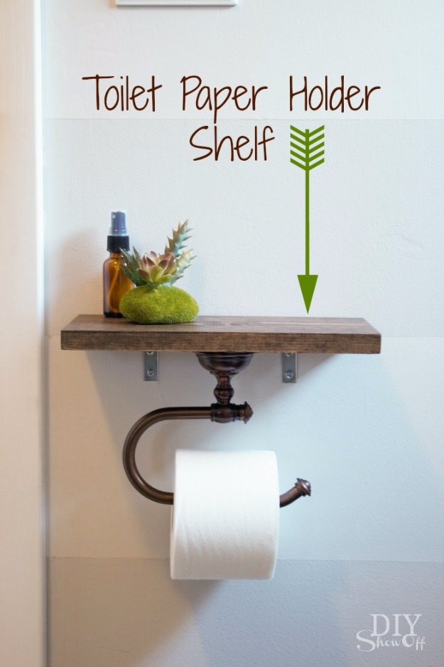 15 Pretty Awesome DIY Ideas For Your Bathroom's Decor