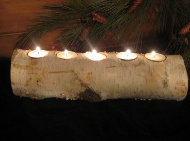 18 Fascinating DIY Wood Log Decorations That You Can Make For Free