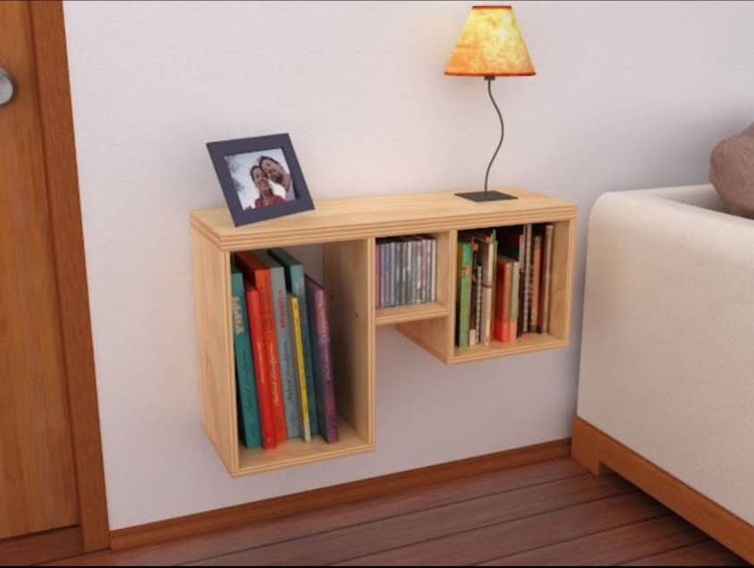 16 Convenient Handmade Bedside Table Designs You'll Find A Use For