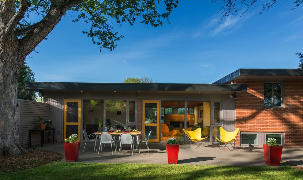 Gilmore House Mid-Century Modern Patio Gilmore House Mid-Century Modern Patio