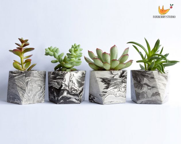 16 Stunning Geometric Planter Designs For The Perfectionist in You
