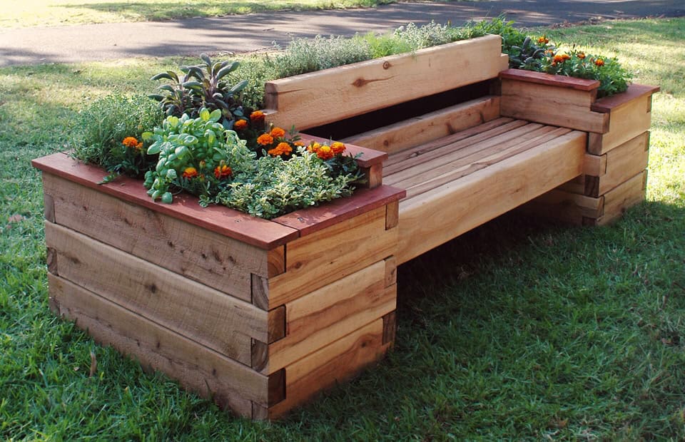 18 Delightful Planter Bench Designs That Are Worth Seeing 18 Delightful Planter Bench Designs That Are Worth Seeing