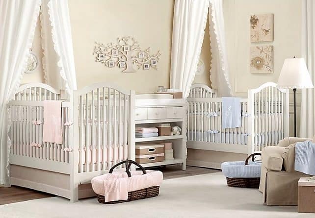 19 Interesting Ways To Decorate Stunning Nursery For Twins 19 Interesting Ways To Decorate Stunning Nursery For Twins