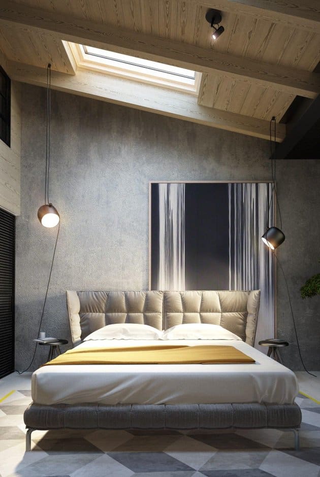 19 Marvelous Bedrooms With Concrete Wall That Are Worth Seeing 19 Marvelous Bedrooms With Concrete Wall That Are Worth Seeing