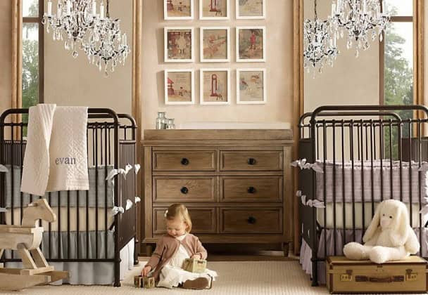 19 Interesting Ways To Decorate Stunning Nursery For Twins