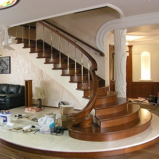 staircase wooden interior spice source