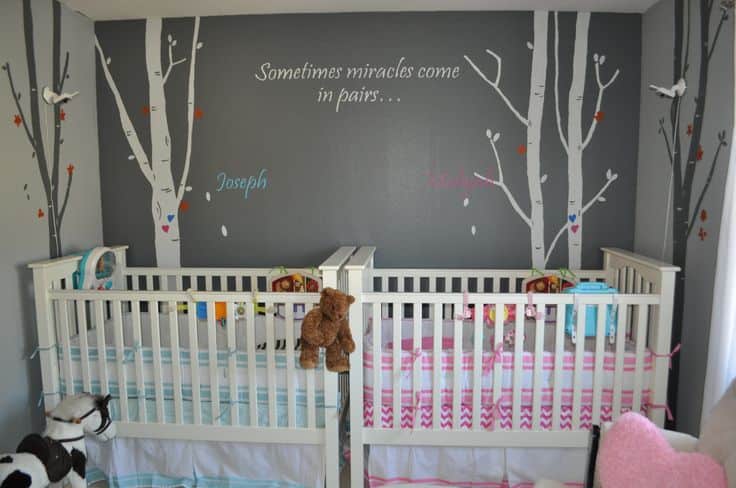 19 Interesting Ways To Decorate Stunning Nursery For Twins 19 Interesting Ways To Decorate Stunning Nursery For Twins