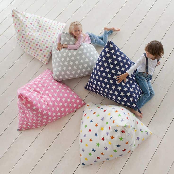 17 Fascinating DIY Bean Bag Designs To Surprise Your Children