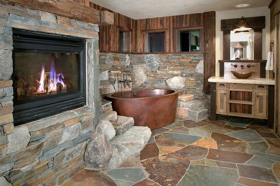 20 Truly Amazing Stone Bathrooms To Enter Rustic Charm In The Home 20 Truly Amazing Stone Bathrooms To Enter Rustic Charm In The Home