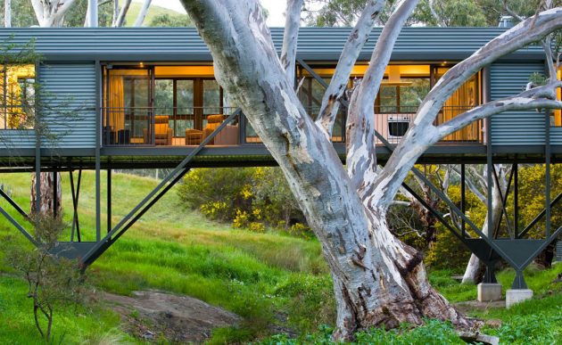Bridge House by Max Pritchard Architect in Adelaide, Australia