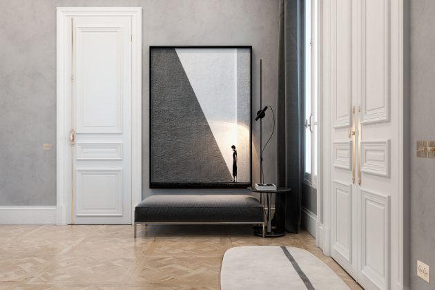 Exquisite Flat by Vitaliy Yurov, Iryna Dzhemesiuk in Paris, France