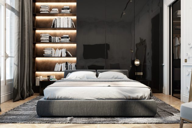 Exquisite Flat by Vitaliy Yurov, Iryna Dzhemesiuk in Paris, France