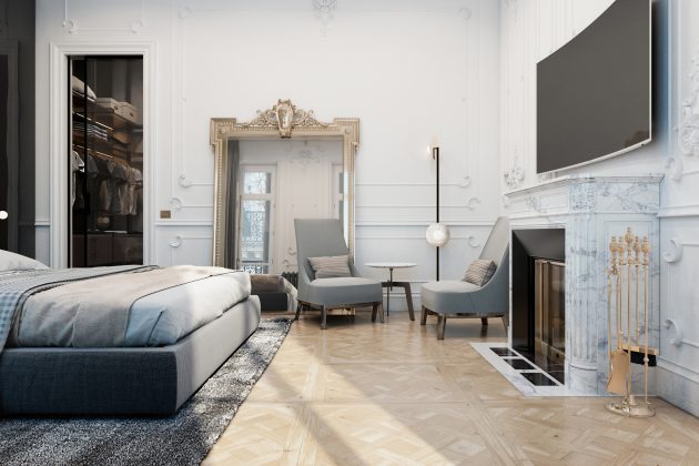 Exquisite Flat by Vitaliy Yurov, Iryna Dzhemesiuk in Paris, France