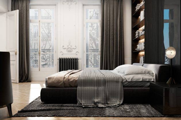 Exquisite Flat by Vitaliy Yurov, Iryna Dzhemesiuk in Paris, France