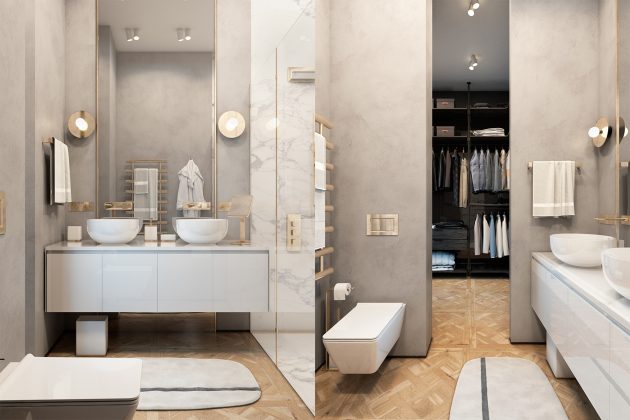 Exquisite Flat by Vitaliy Yurov, Iryna Dzhemesiuk in Paris, France
