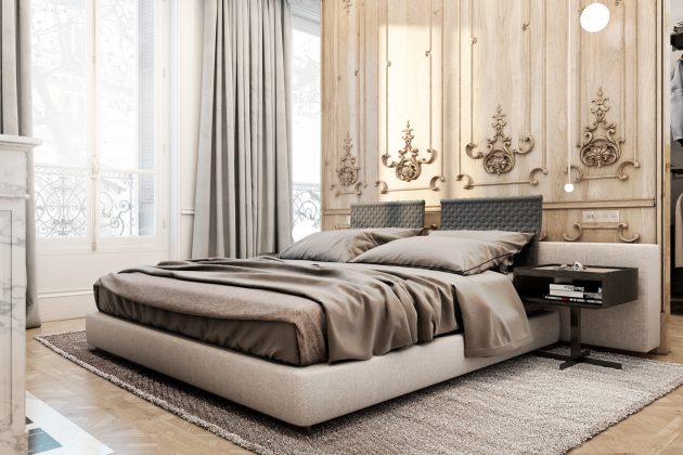 Exquisite Flat by Vitaliy Yurov, Iryna Dzhemesiuk in Paris, France