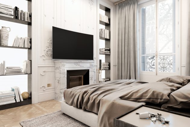 Exquisite Flat by Vitaliy Yurov, Iryna Dzhemesiuk in Paris, France