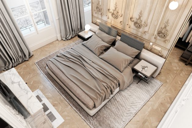 Exquisite Flat by Vitaliy Yurov, Iryna Dzhemesiuk in Paris, France