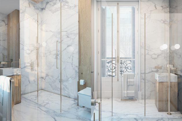 Exquisite Flat by Vitaliy Yurov, Iryna Dzhemesiuk in Paris, France