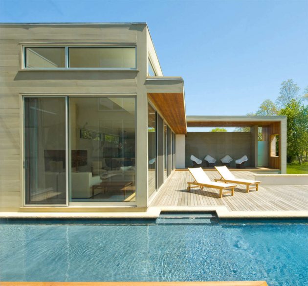 Fieldview Residence by Blaze Makoid Architecture in East Hampton, New York