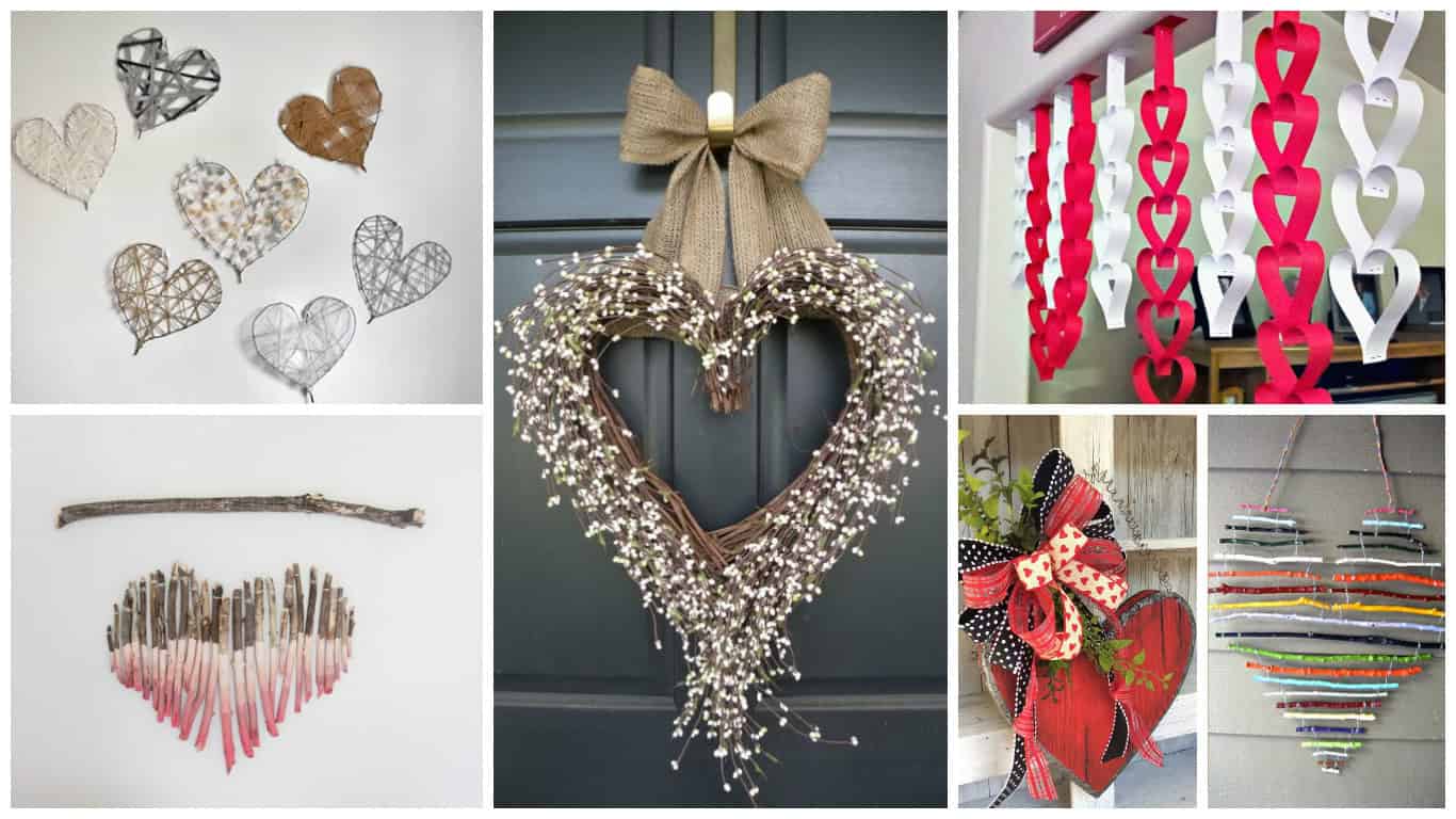 21 Last-Minute DIY Valentine’s Day Decorations That Are Super Easy & Cheap
