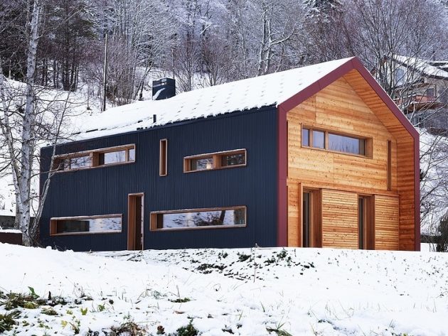 House in Vallée De Joux by Ralph Germann Architects in Le Chenit, Switzerland