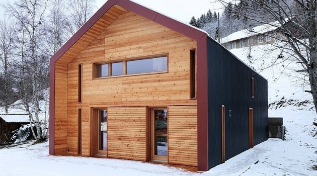 House in Vallée De Joux by Ralph Germann Architects in Le Chenit, Switzerland