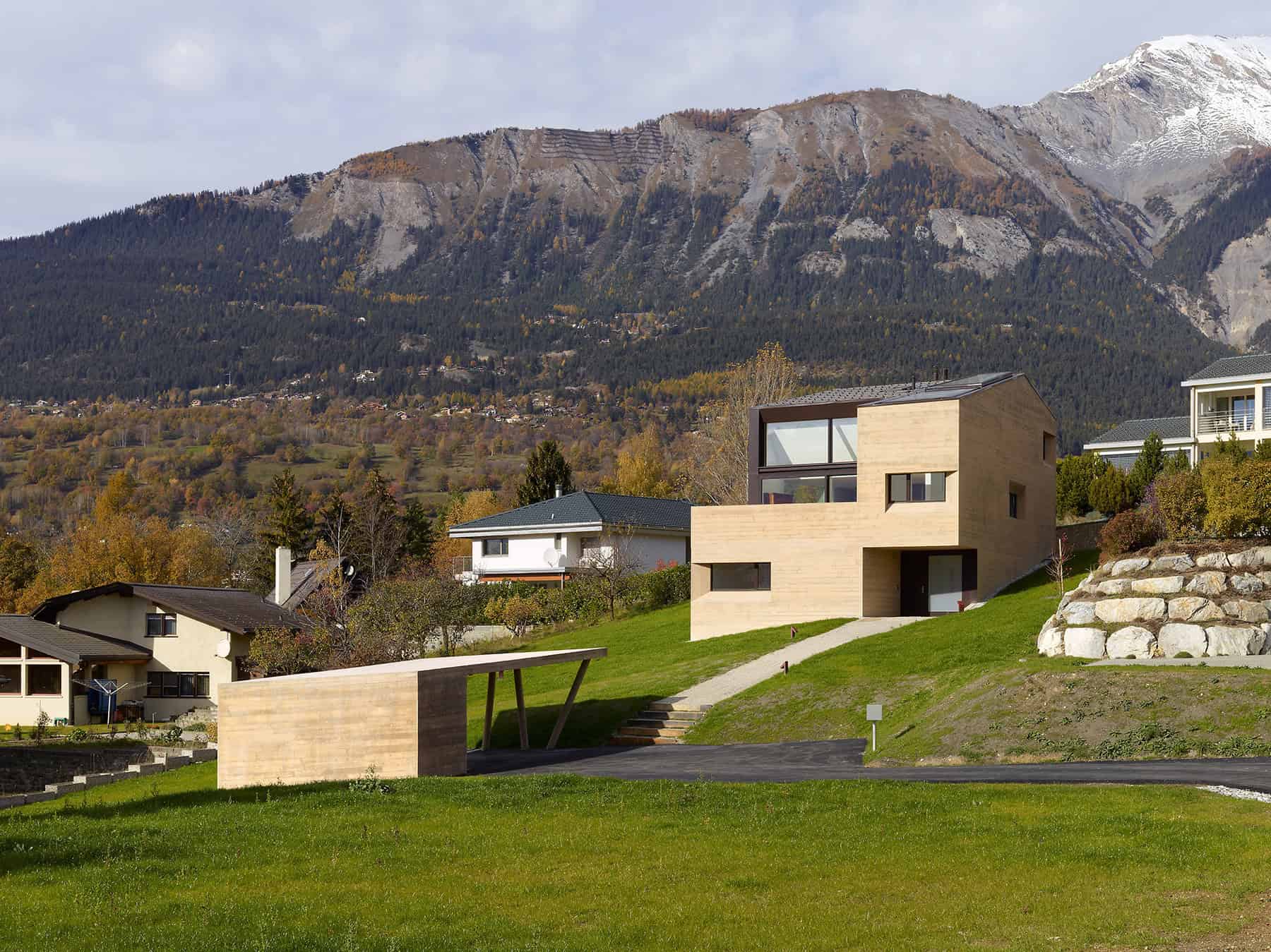 MFG House by ARCHI7 in Grimisuat, Switzerland MFG House by ARCHI7 in Grimisuat, Switzerland