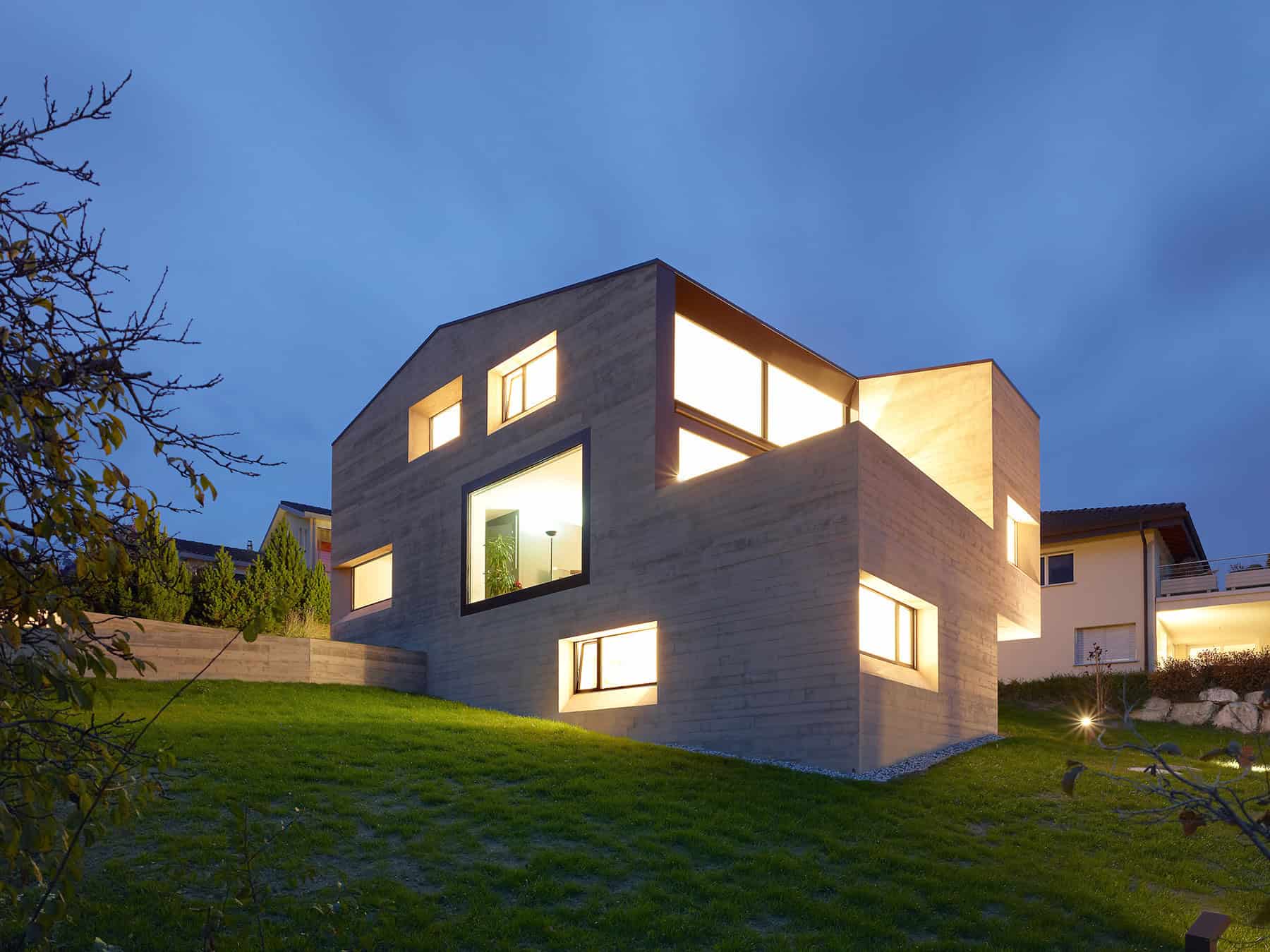 MFG House by ARCHI7 in Grimisuat, Switzerland MFG House by ARCHI7 in Grimisuat, Switzerland