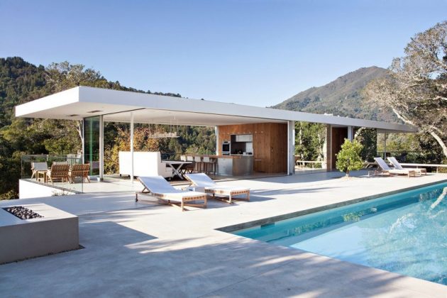 Turner Residence by Jensen Architects in Larkspur, USA