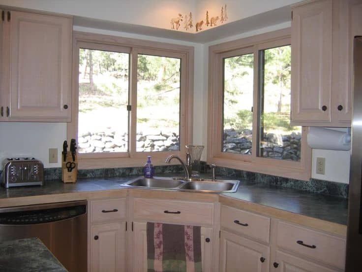 18 Space-Saving Corner Sink Ideas That Are Ideal For Small Kitchens 18 Space-Saving Corner Sink Ideas That Are Ideal For Small Kitchens