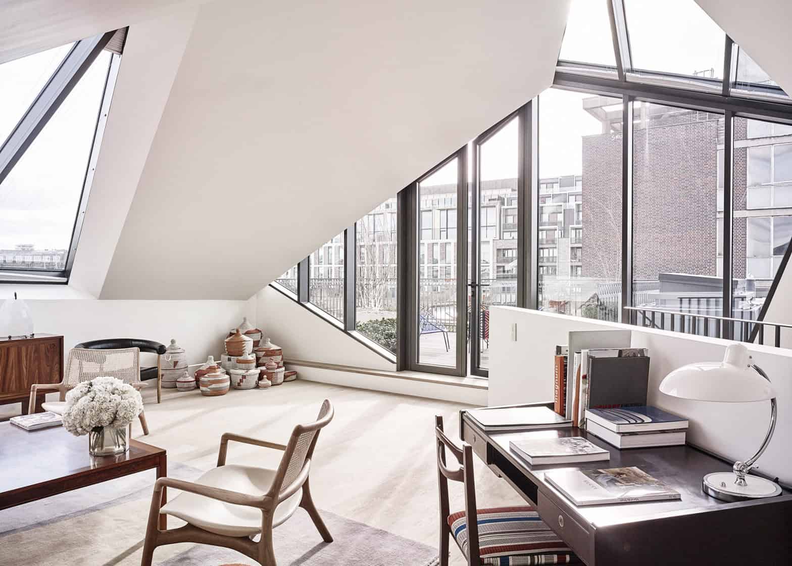 15 Marvelous Attic Interiors With Big Windows That Will Delight You 15 Marvelous Attic Interiors With Big Windows That Will Delight You