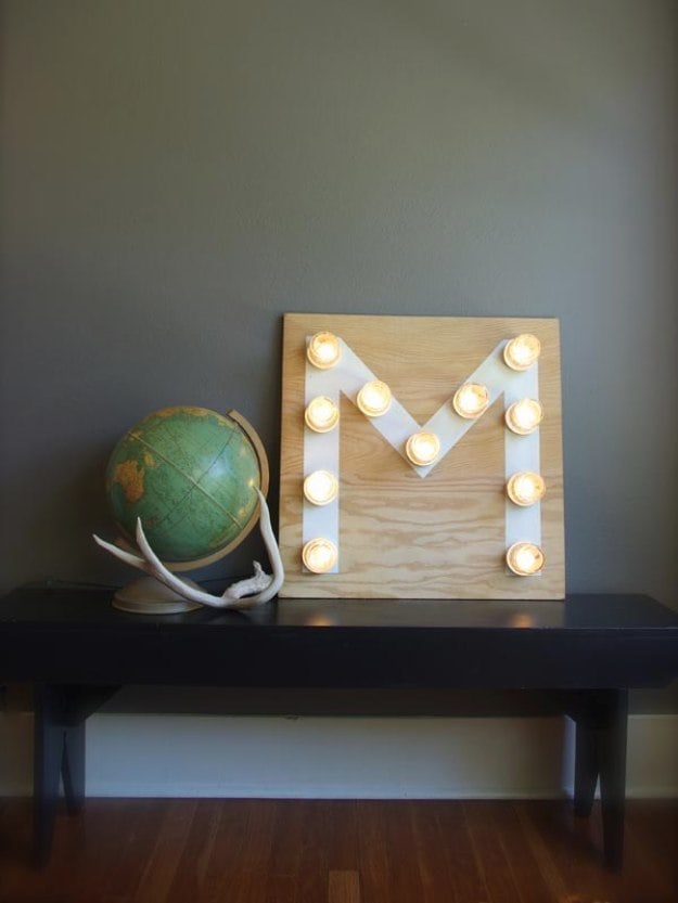 Mason Jar Monogram Light Mason Jar Monogram Light