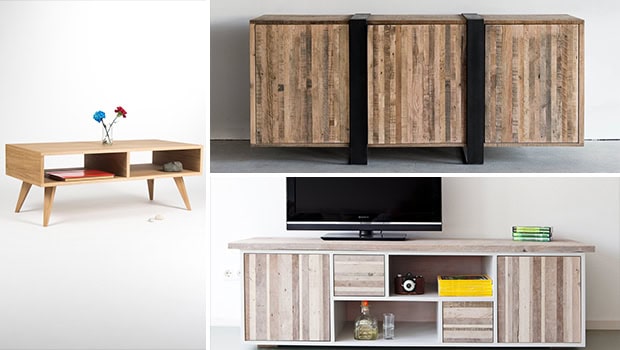15 Compelling Handmade Media Console Designs For Your Living Room