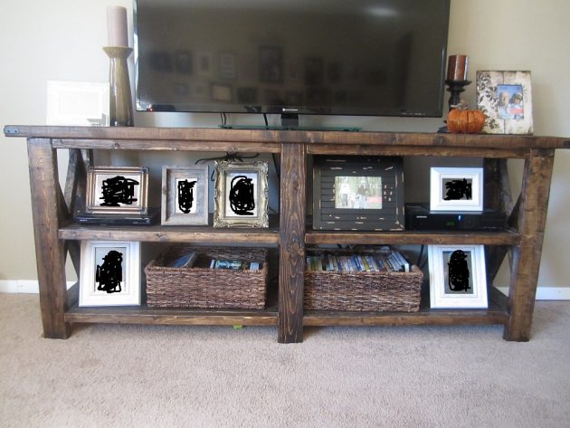 15 Compelling Handmade Media Console Designs For Your Living Room