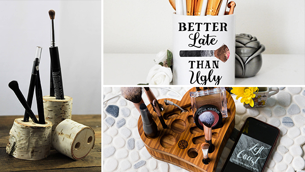 15 Cool And Practical Handmade Makeup Organizer Designs